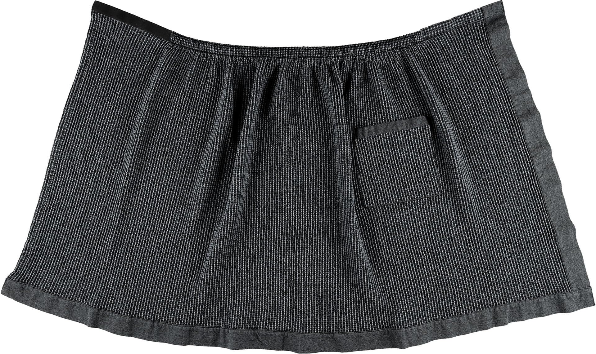 Northern Lights Group Rento Kenno Sauna Waist Towel - Black - 27.5