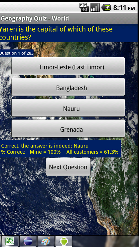Geography Quiz - World - App on Amazon Appstore