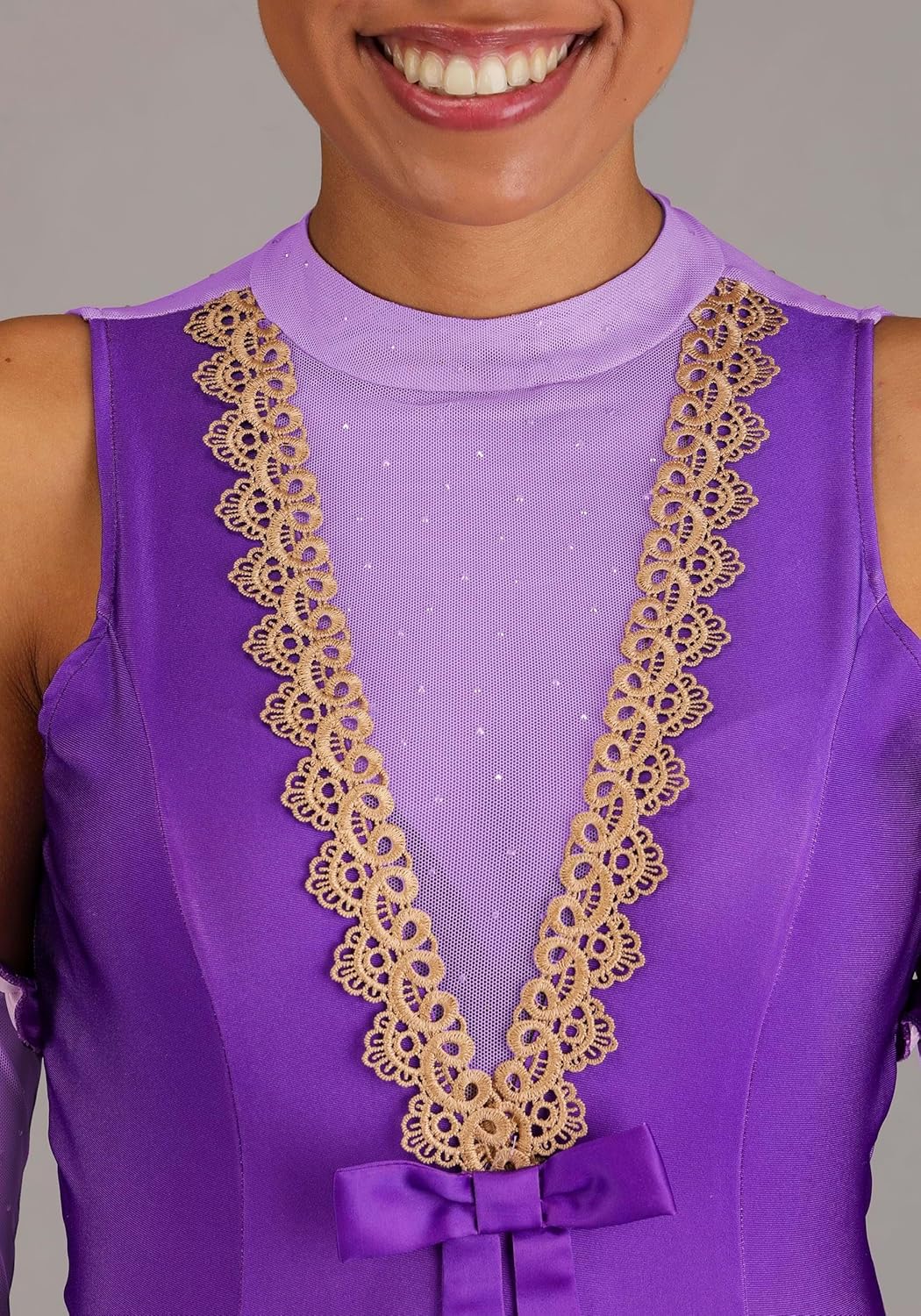 Women's Greatest Showman Anne Wheeler Trapeze Costume | Pink Circus Performer Dress with Shorts and Collar