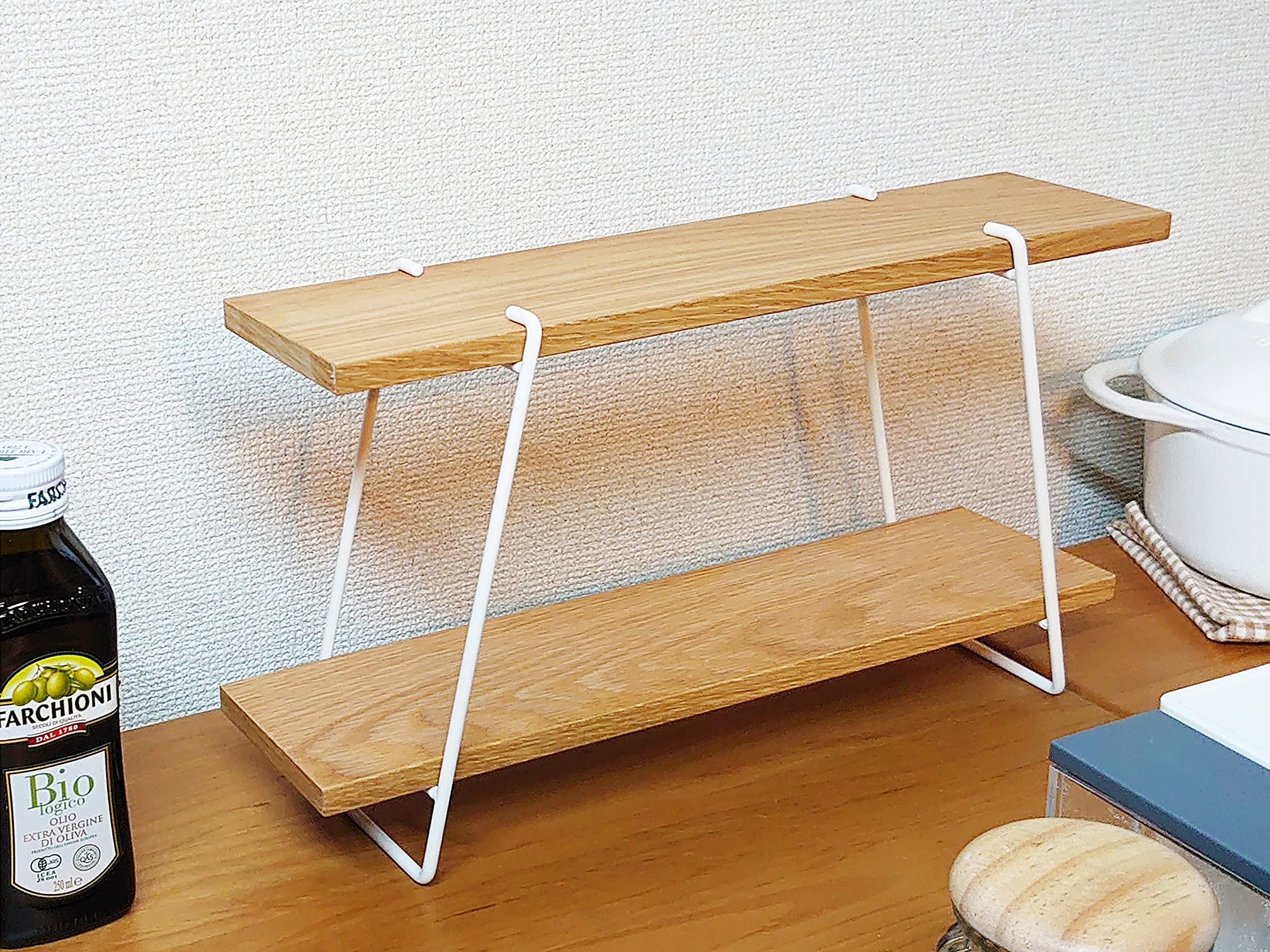 Amazon | アイアンラック アンティークラック キッチンラック