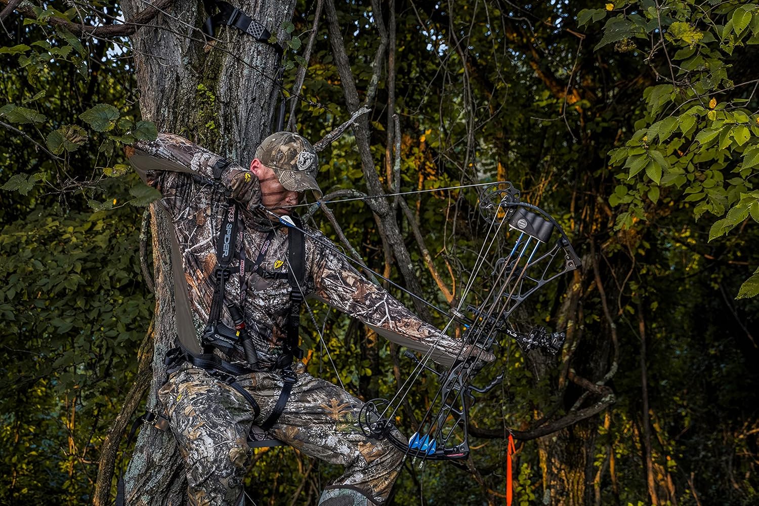 Tree Spider Micro Harness Lightweight Comfortable Hunting Tree Stand Safety : Sports & Outdoors