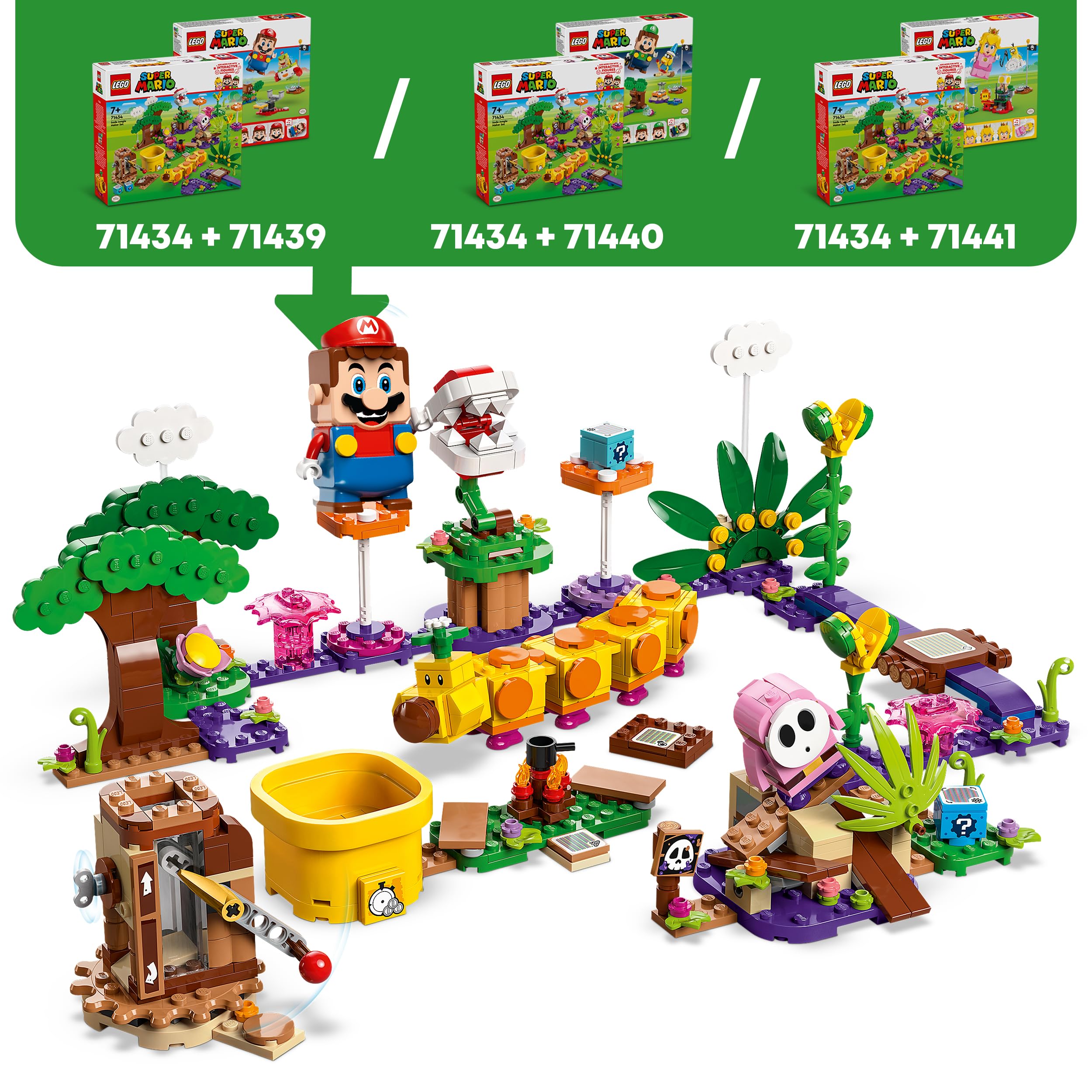 Amazon.co.jp: LEGO 71434 Soda Jungle Maker Set - Új : おもちゃ