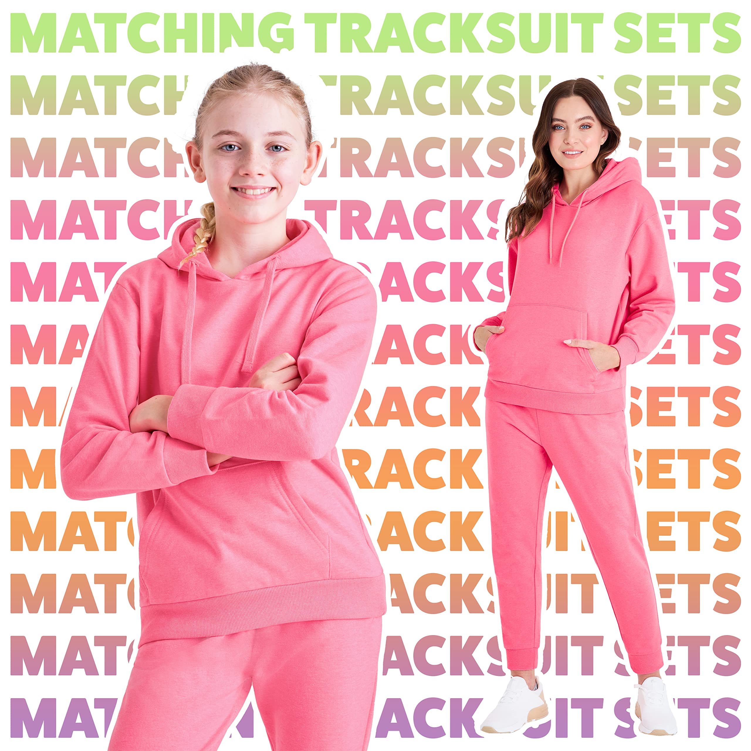 CityComfort Jogging Fille - Ensemble de Survêtement Fille - Sweat Capuche et Pantalon Jogging - Vêtements Mode 5-15 Ans