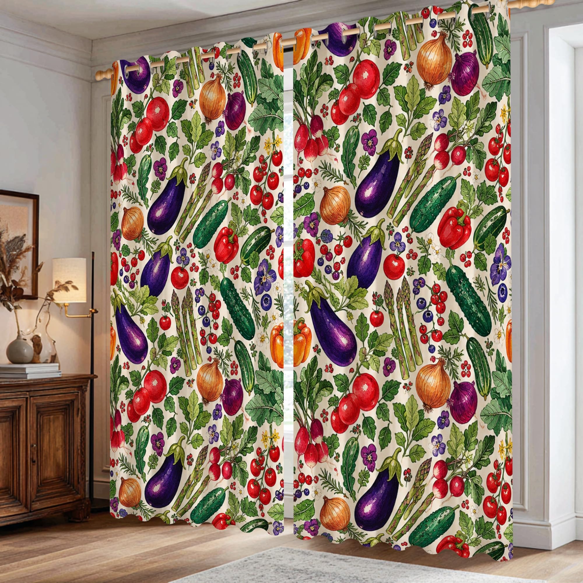 Rideaux occultants 106 x 183 cm isolation thermique rideau vert pour fenêtre bureau