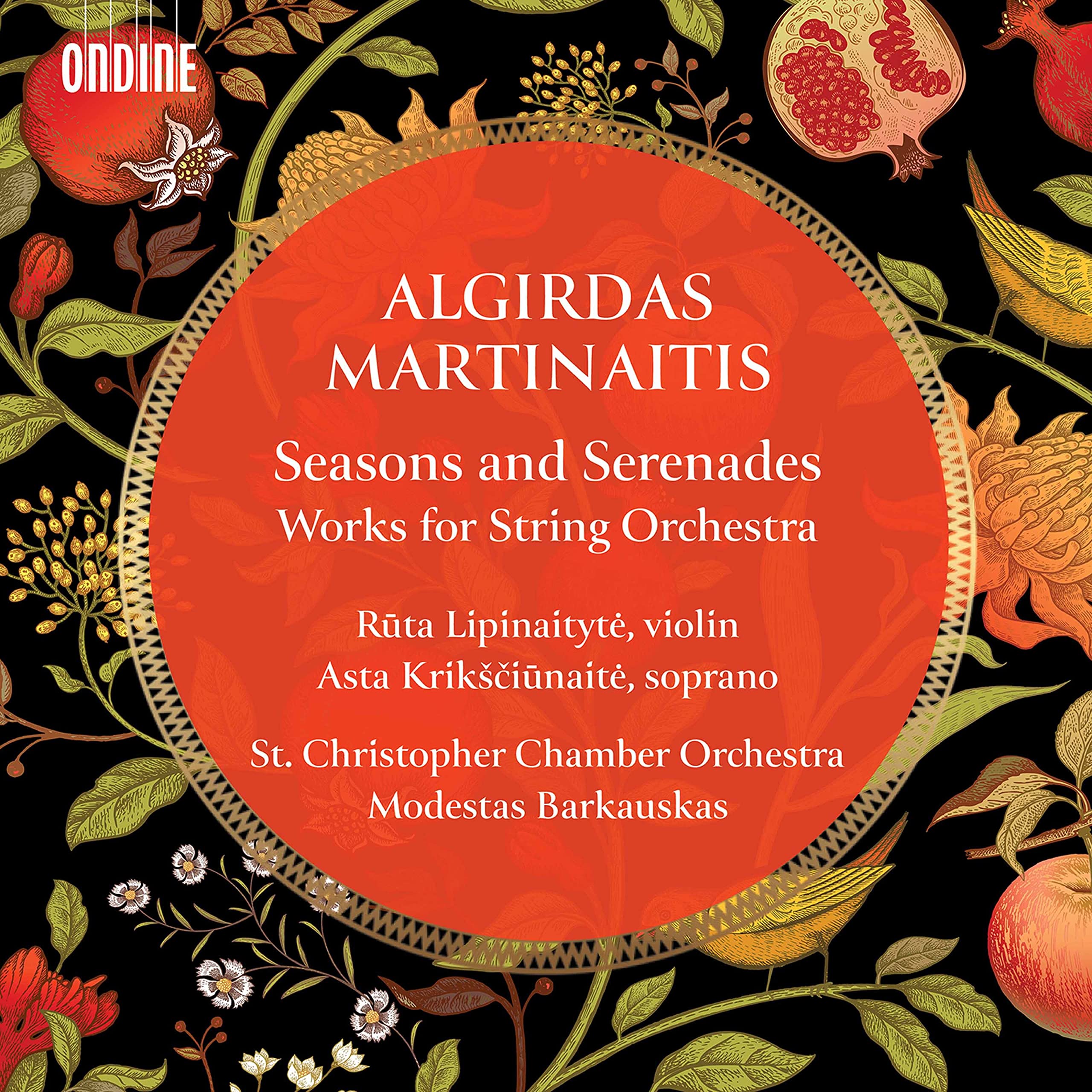 Algirdas Martinaitis: Seasons and Serenades - Works for String Orchestra