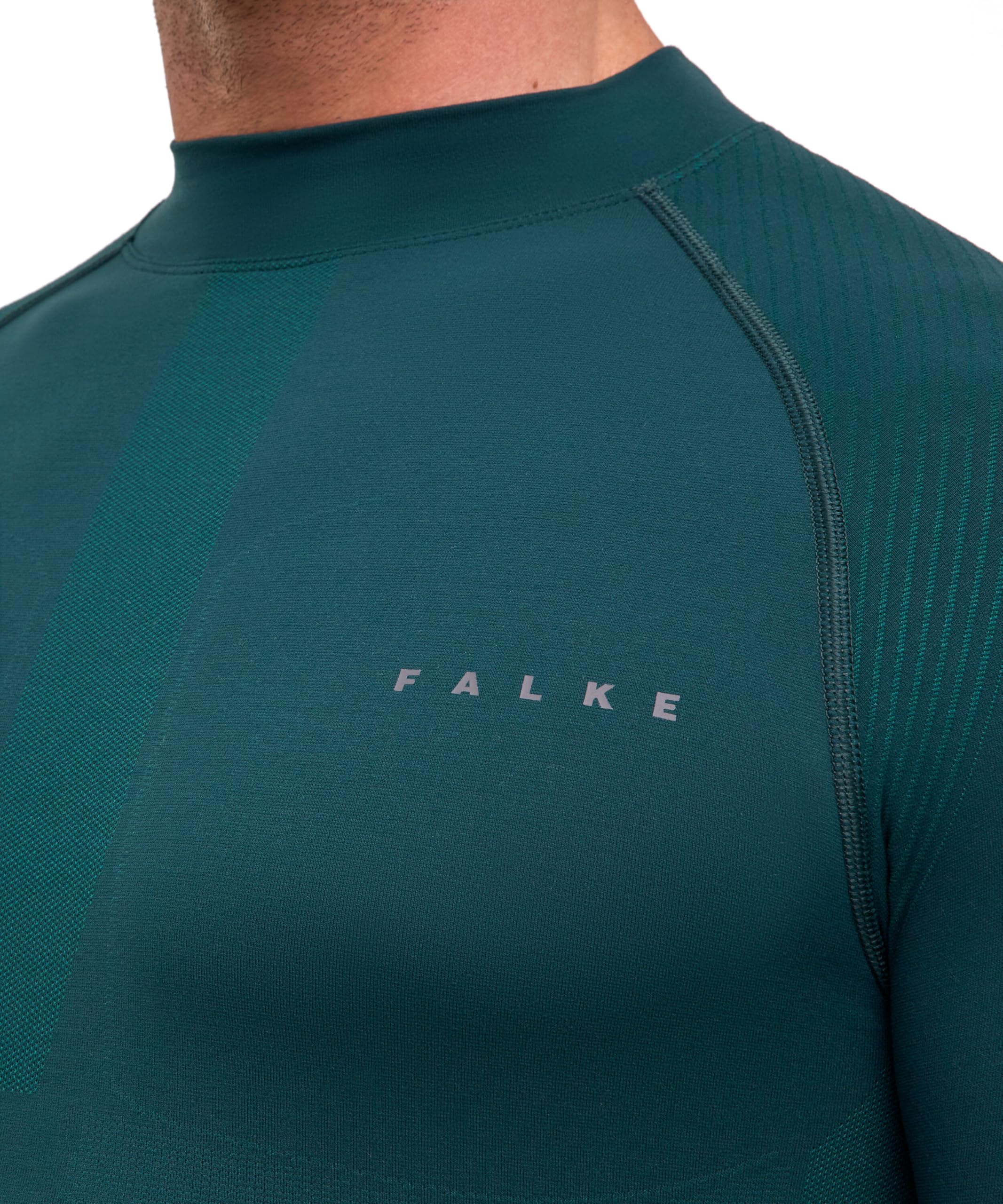 Falke Herren Warm Turtleneck Funktionsshirt Langarm schnelltrocknendes atmungsaktives nachhaltiges Funktionsmaterial für milde bis kalte Temperaturen warme Funktionsunterwäsche 1 Stück