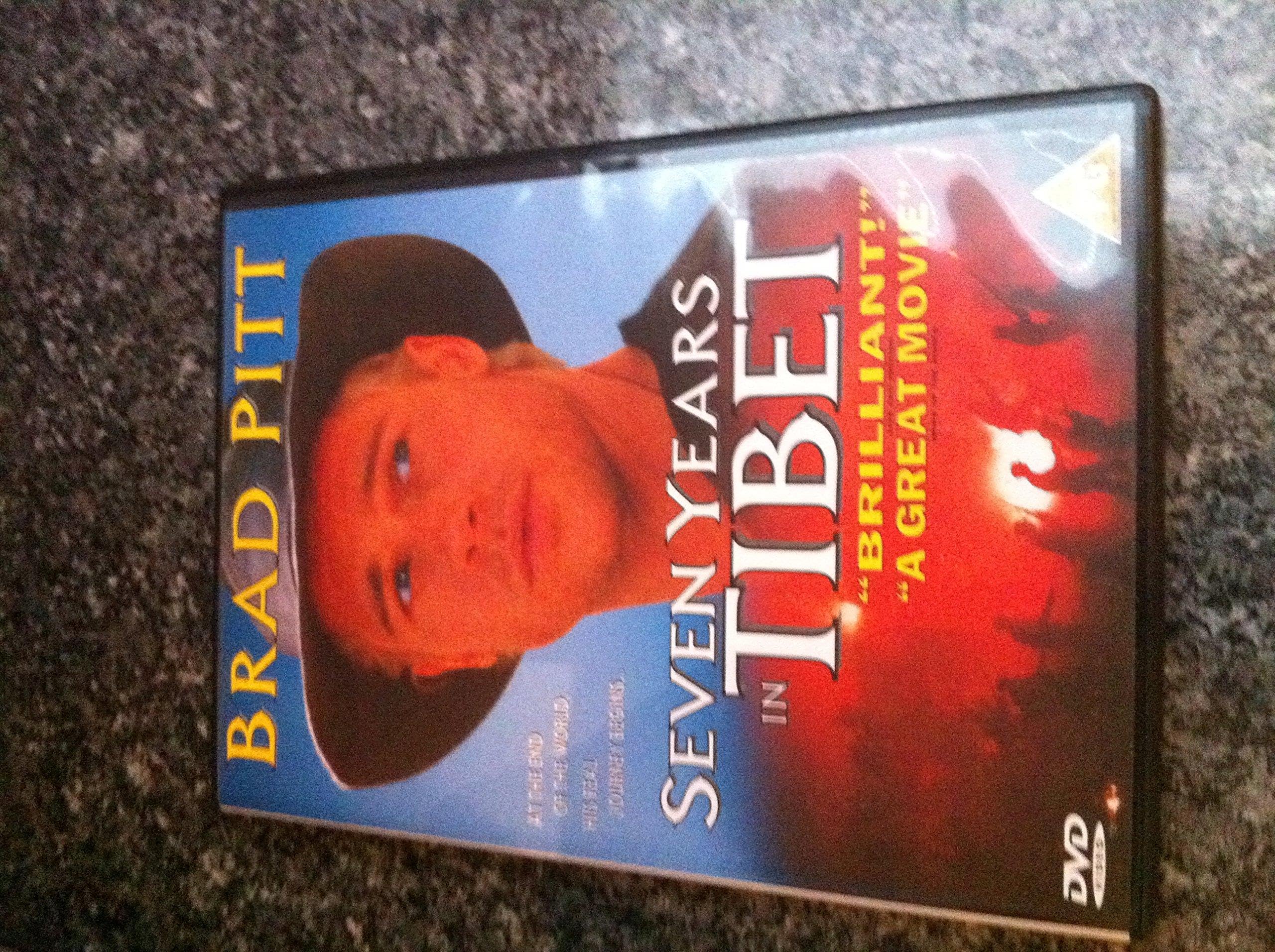Seven Years In Tibet DVD (1999) FREE SHIPPING