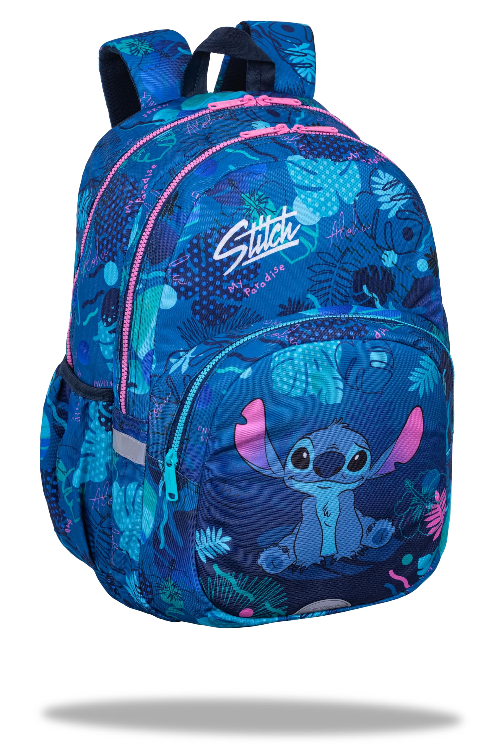 Coolpack Rider Disney Stitch, plecak szkolny unisex dla dzieci, 43 x 31 x 19 cm, Kolor: wielokolorow, 43 x 31 x 19 cm