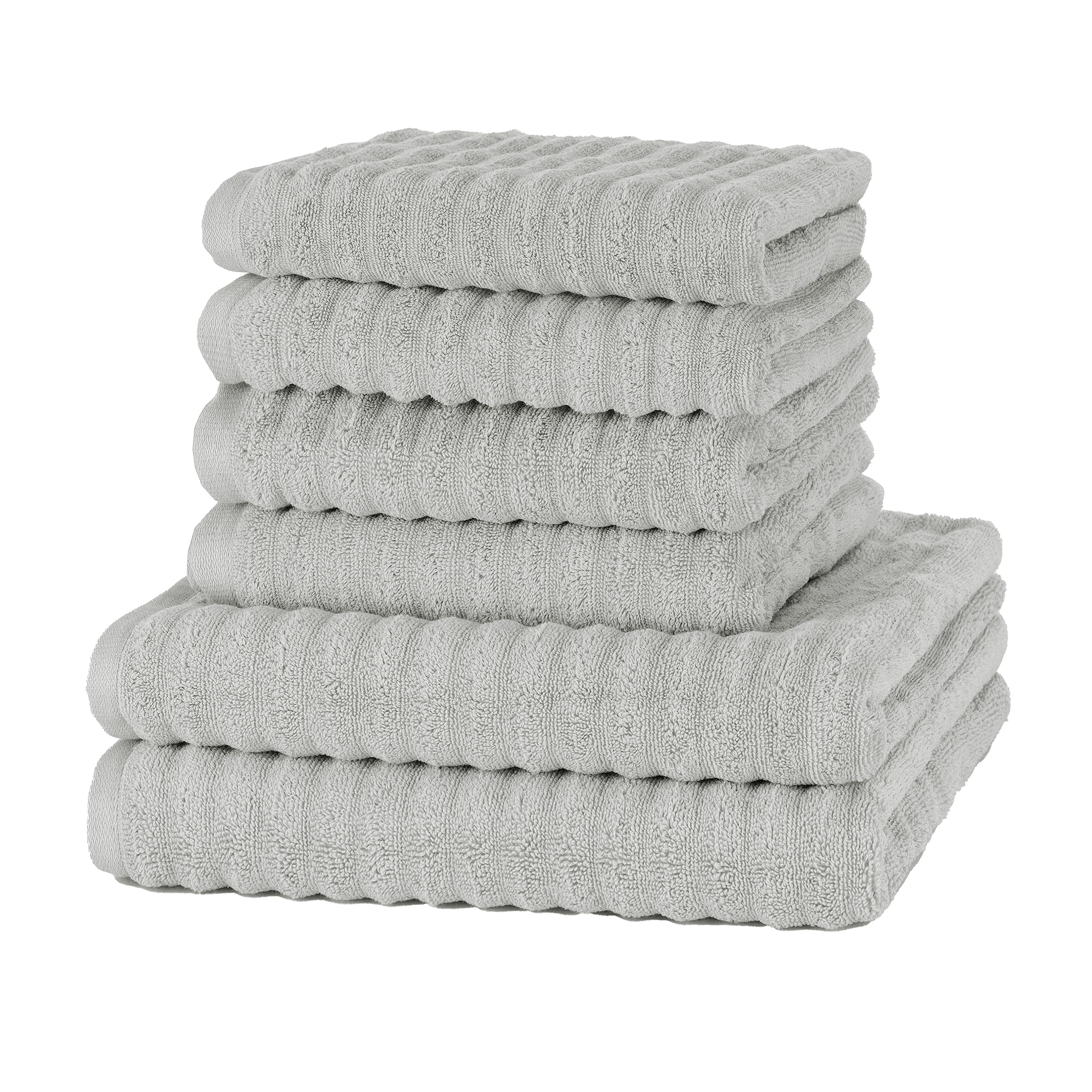 Merana OSLO towel set, Mountain Grey, 2 x towels 50x100cm