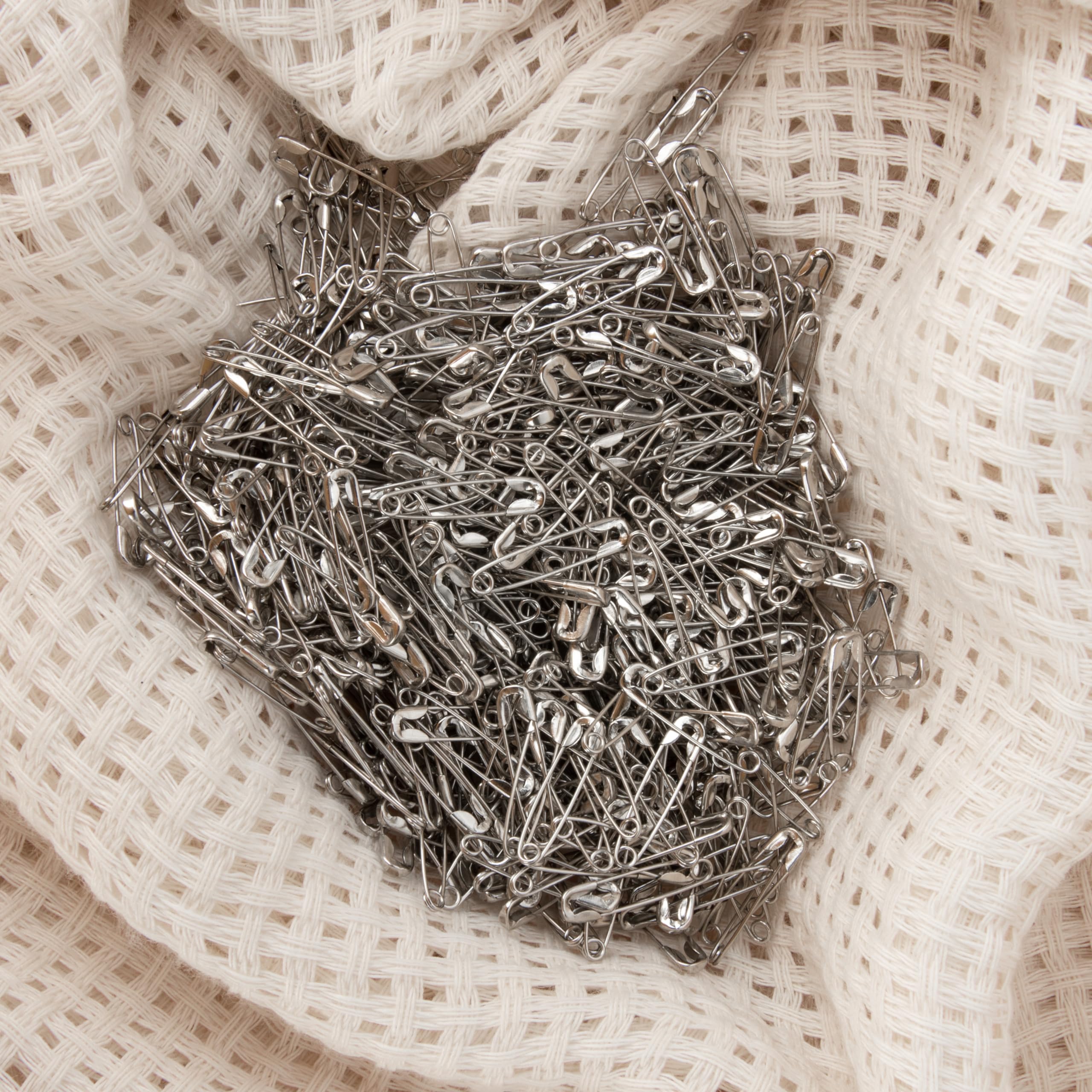 40 Spille Da Balia Grandi In Metallo - 4 Misure 50-75mm A Forma Di U - Per Cucito, Fai Da Te, Trapunte E Tappeti - 3