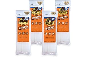 Gorilla Hot Glue Sticks Mini: Mighty Hold for Small-Scale Projects