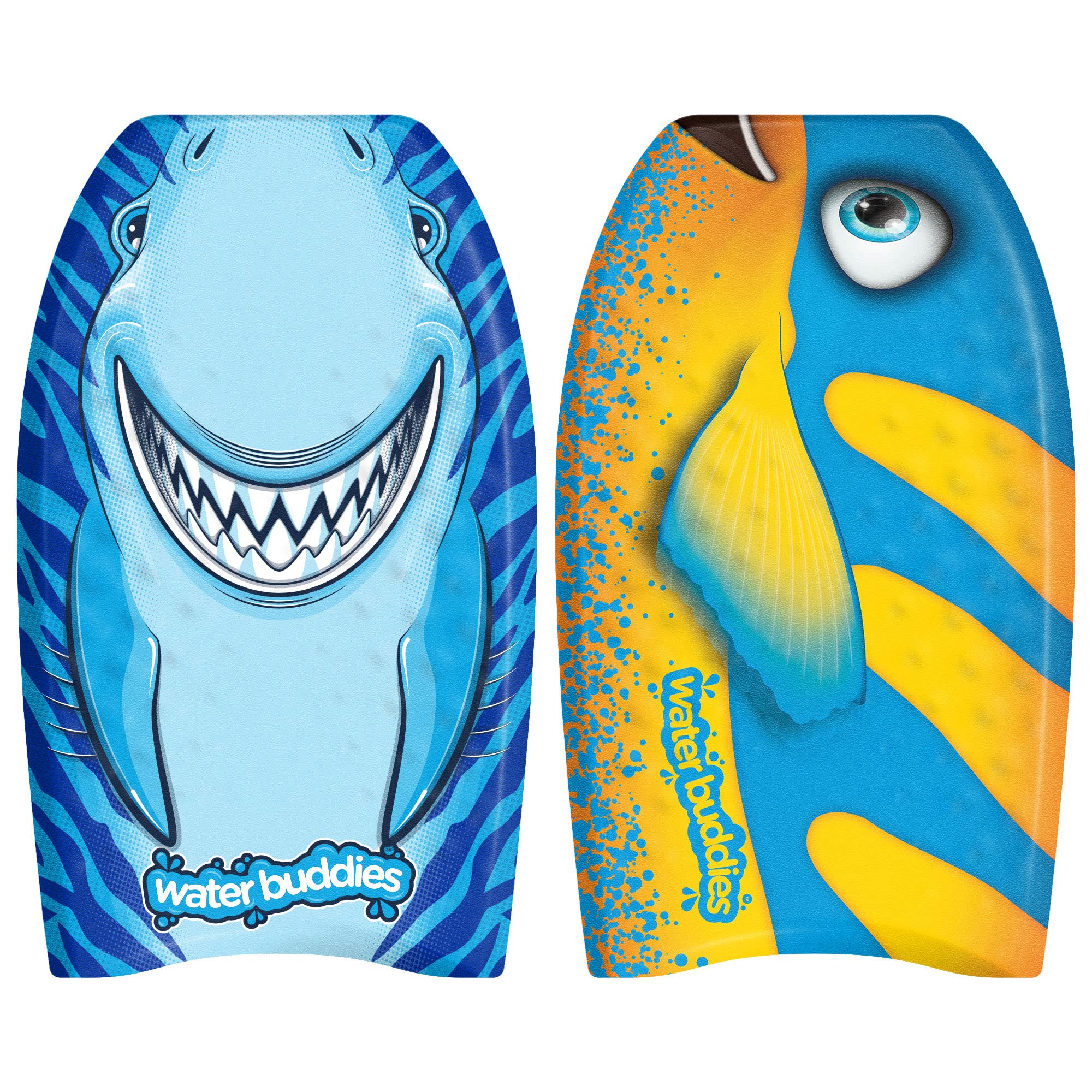 Water Buddies Mini-Bodyboard, 55,9 cm, Schaumstoff, wachsfrei, weich, für Erwachsene und Kinder Aller Niveaus, 2 Stück