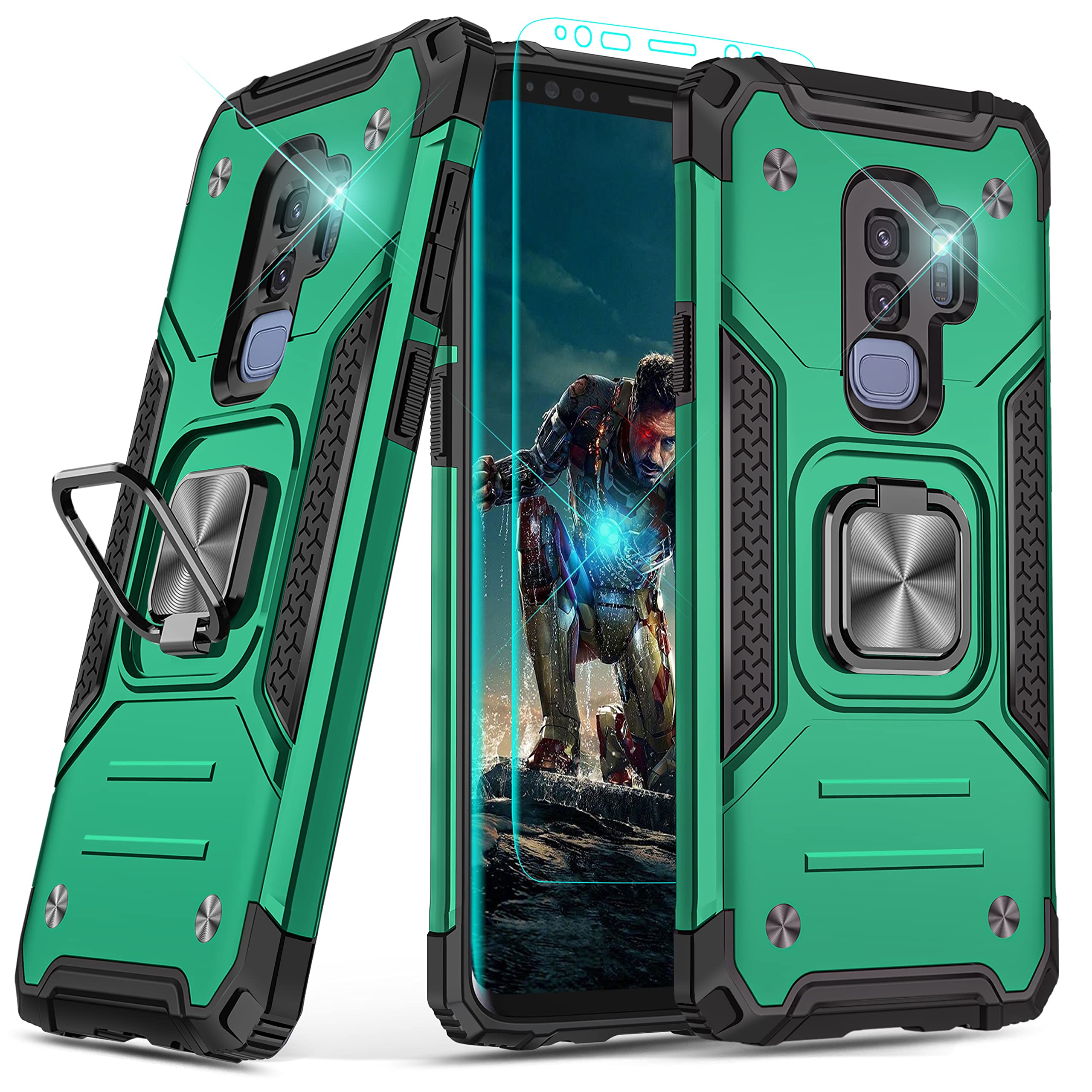 Ymhxcy Compatible With Galaxy S9 Plus Case With 3d Curved