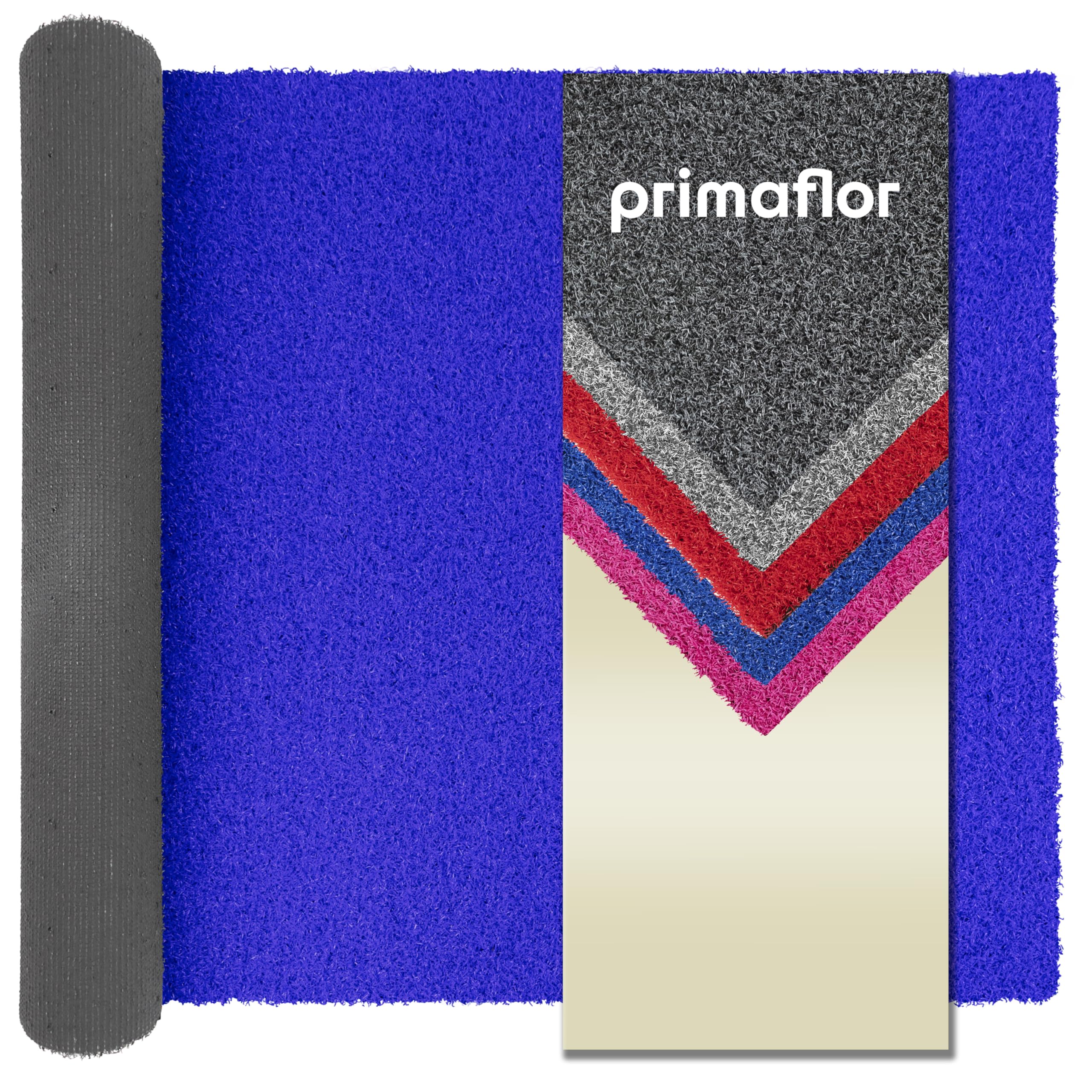 Primaflor Kunstrasen Colorplay | 2,00m x 1,50m | Blau | 14 mm | UV-stabil | wasserdurchlässig | Rasenteppich | Outdoor-Bodenbelag für Außenbereich, Boot und Sport