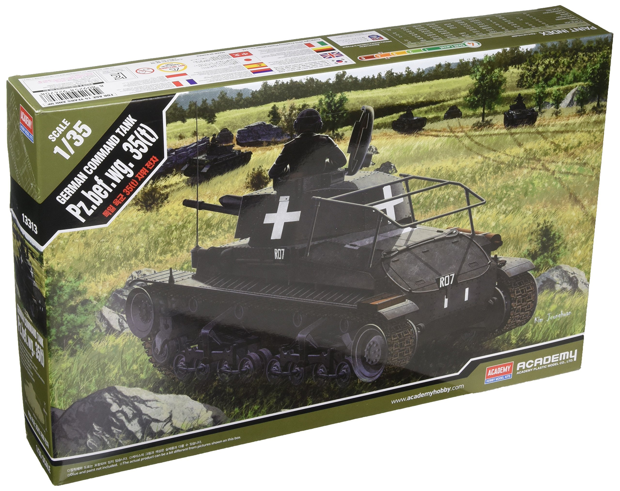 Amazon | アカデミー(Academy) 1/35 ドイツ軍 35(t)指揮戦車