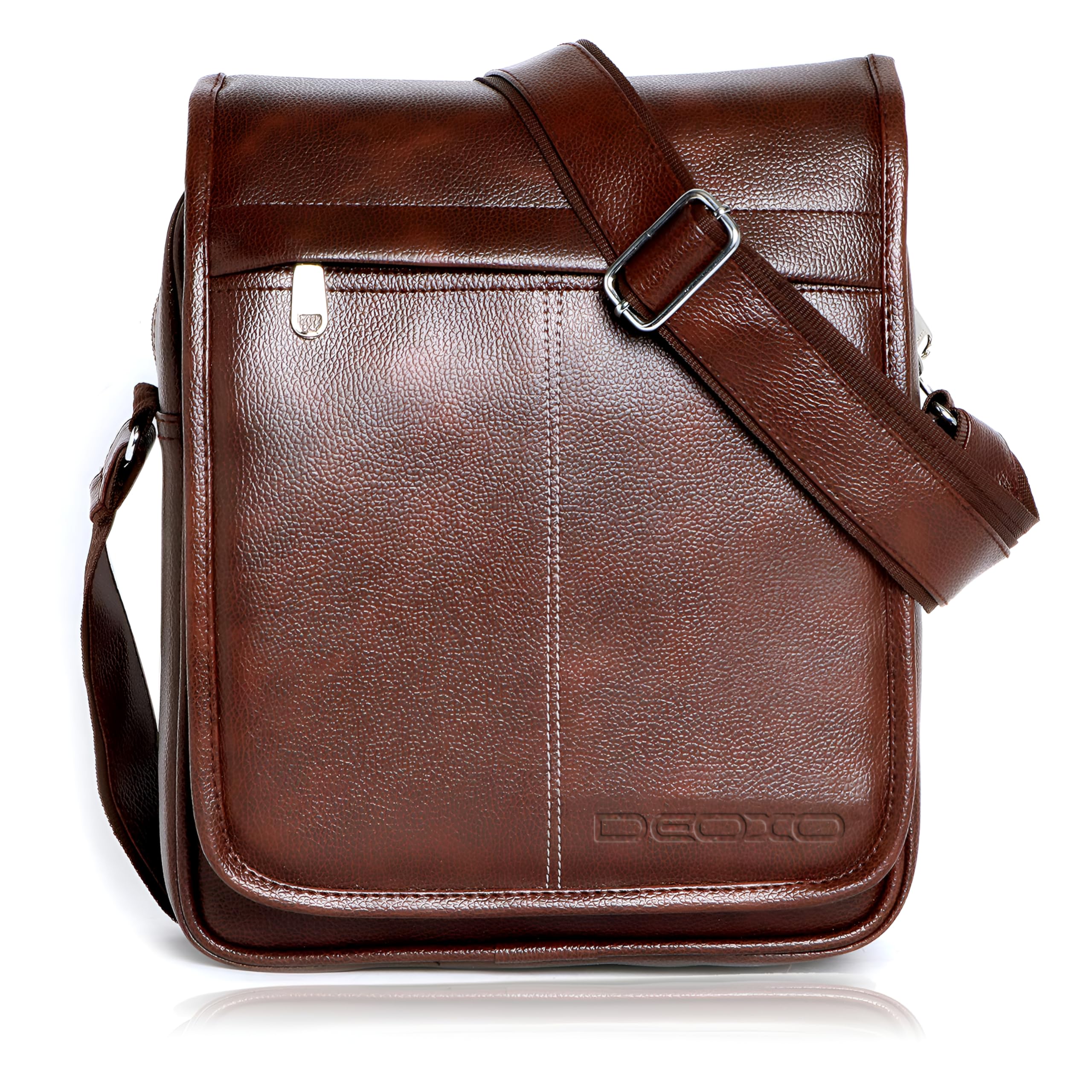 bellira Men's Synthetic Leather Shoulder Bag, Business Crossbody Bag for Men Messenger Bags Leather Purse Men's Side Bags-picture-44