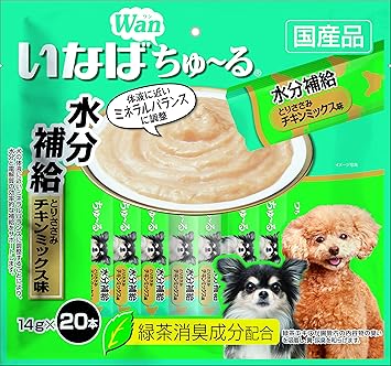 Amazon いなば 犬用おやつ ちゅ る本入り 水分補給 とりささみ チキンミックス味 14g 本 いなば ペット用品 通販