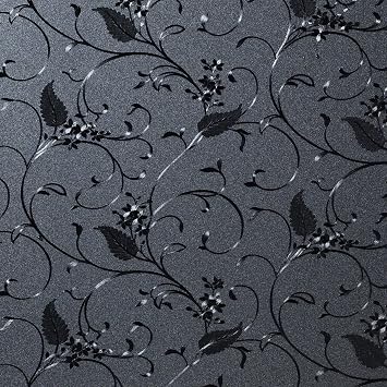 Blackout Window Film No Glue Total Black Privacy Film 17.7"x 78.7"