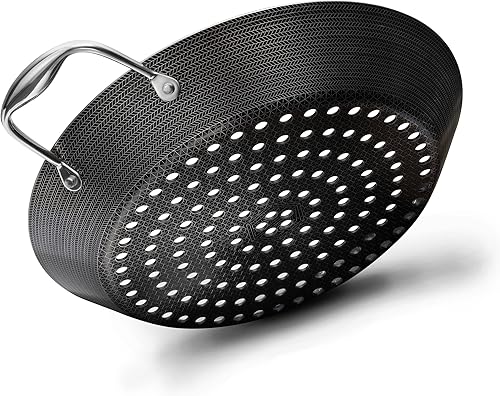 Miniatura 2 de HexClad Juego de plancha de 12 pulgadas y sartén para barbacoa