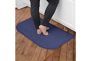 Ritz Blue Kitchen Floor Mat: Non-Slip Comfort for Hardworking Kitchens