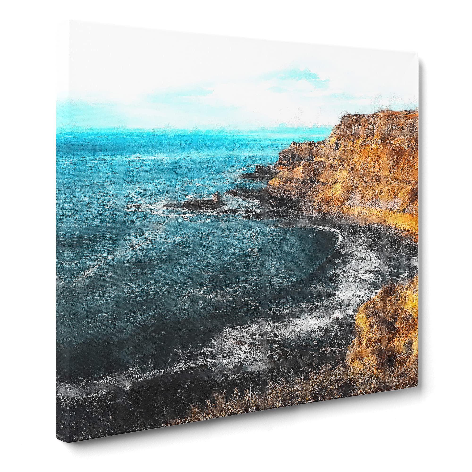 Giant's Causeway Northern Ireland Canvas Print, Mixed, 35L x 35W cm