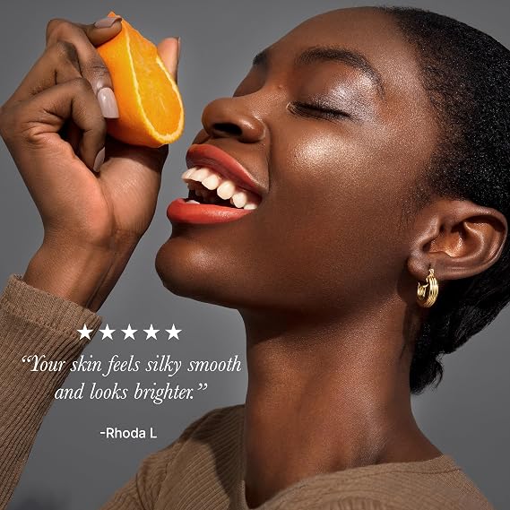 Rodial Vitamin C Brightening Facial Cleanser 4.6 fl oz - Daily Gel Face Wash with Vitamin C, Glycolic & Lactic Acids for Smoother, Firmer, More Radiant Skin