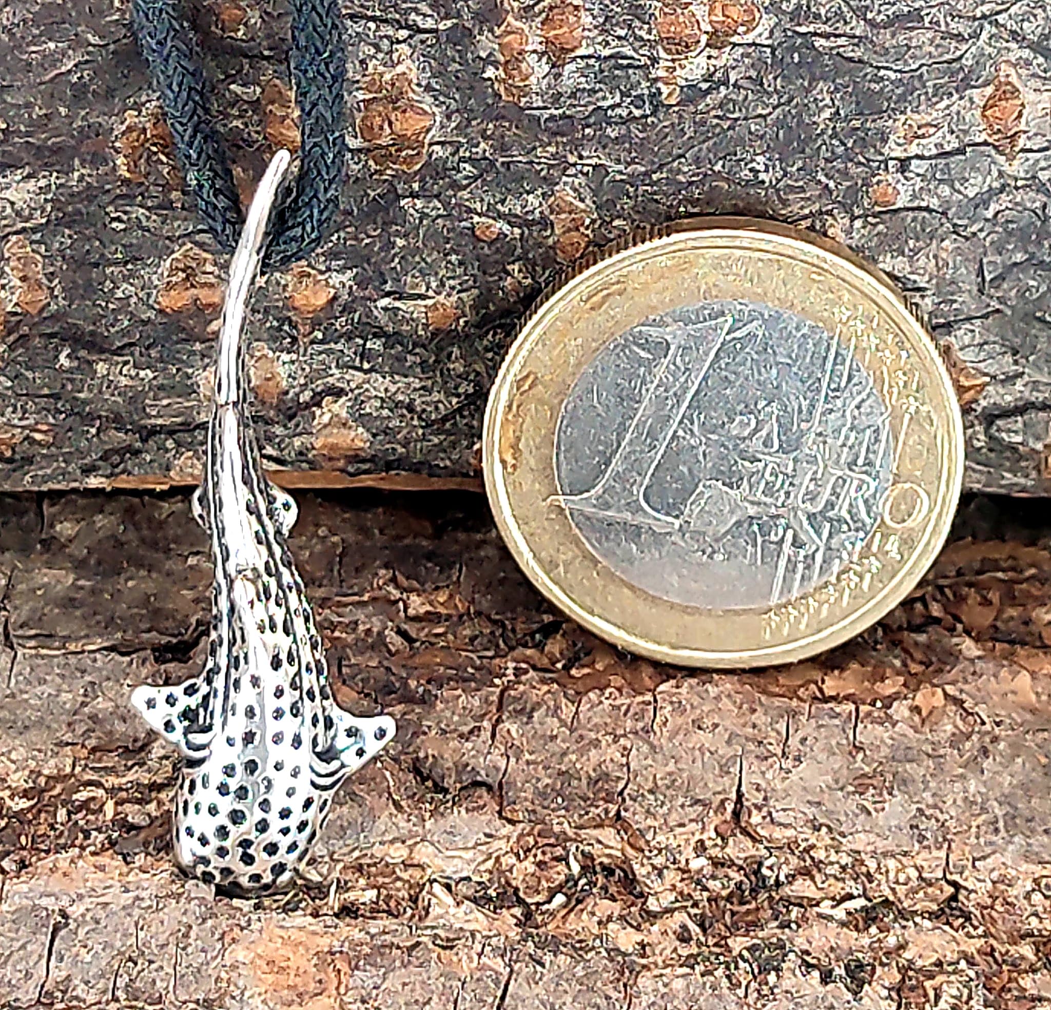 Kiss of Leather Anhänger Walhai aus 925 Sterling Silber Nr. 389