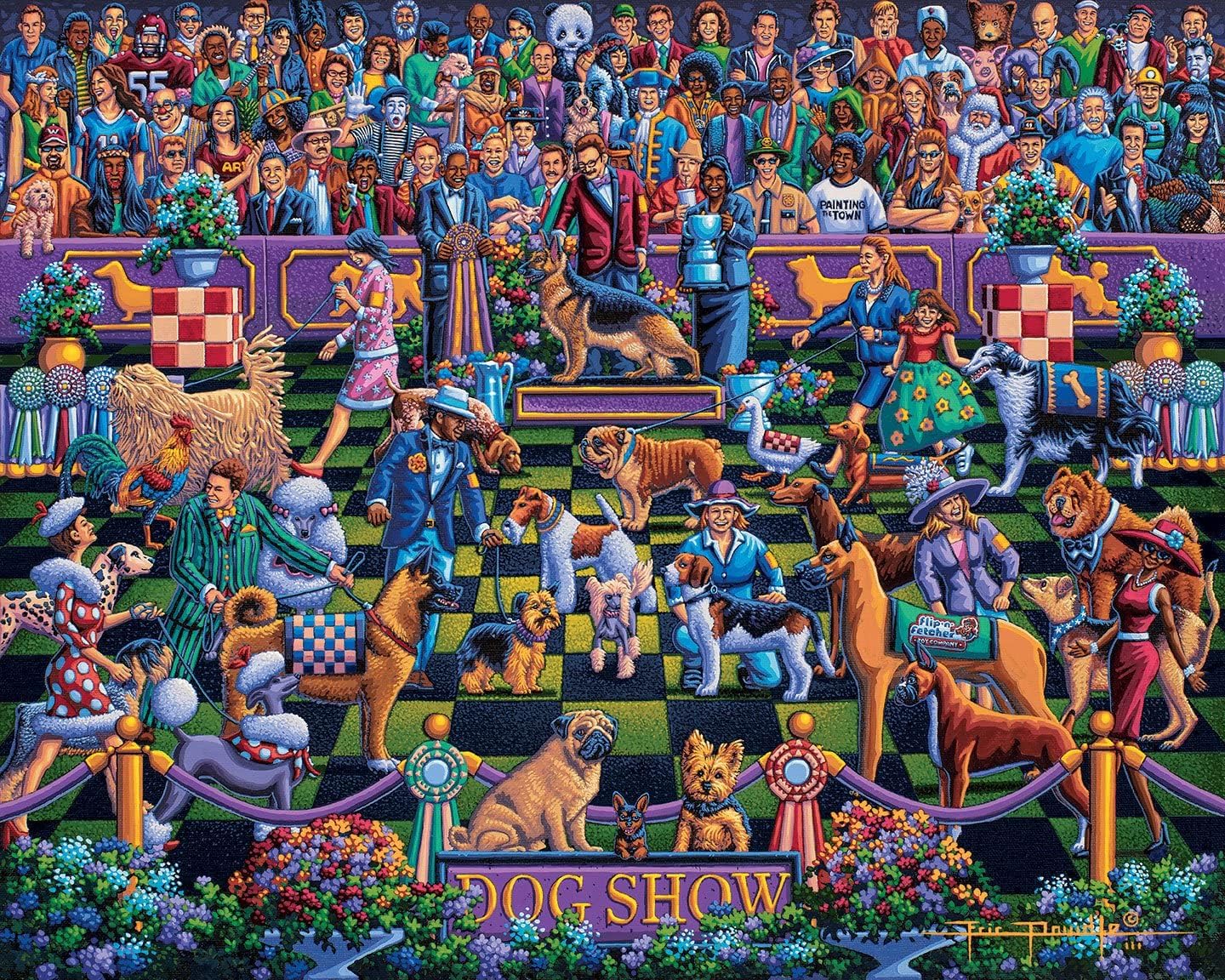 Dowdle Jigsaw Puzzle - Dog Show - 500 Piece