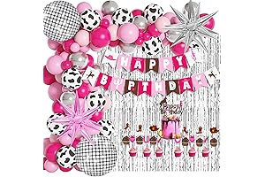 Amandir Disco Cowgirl Birthday Party Decorations