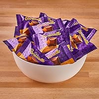 Vista 5 de Cadbury CARAMELLO Miniaturas de chocolate con leche y caramelo, paquete para compartir, 8 onzas