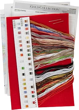Dimensions Gold Collection Counted Cross Stitch 'Snowman Gathering' Personalized Christmas Stocking Kit, White Aida, 16, 18 Count