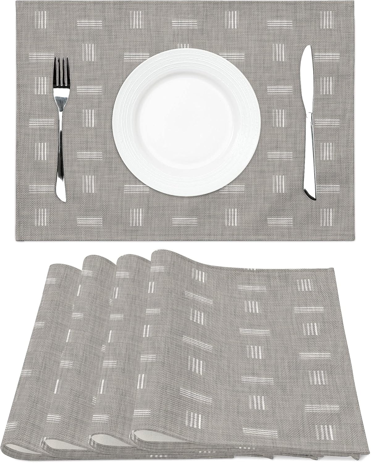 ランチョンマット おしゃれ 北欧 プレースマット テーブルマット ４枚セット 45 30cm 人気 布製