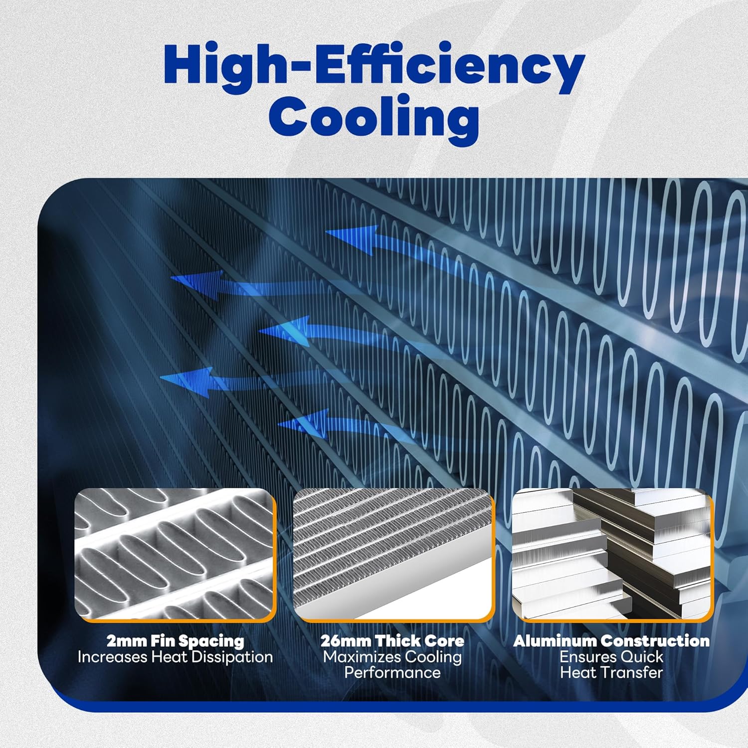 Radiator Compatible with 2007-2020 Toyota Tundra 2008-2014 Sequoia 4.6L 5.7L V8