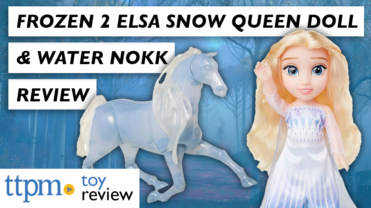 Watch Disney Frozen 2 Elsa the Snow Queen Doll and Light-Up Water
