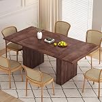 Round Dining Table, 47.24 Inch Dining Table Kitchen Table Small Dinner Table Farmhouse Kitchen Dinning Table for Dining Room Kitchen,Living Room, Natural
