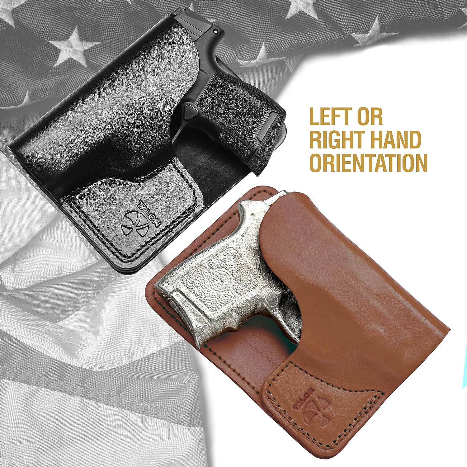 Talon Concealed Carry Cargo Pocket Leather Holsters