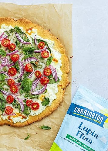 Miniatura 4 de Carrington Farms - Harina de altramuces - Harina molida apta para dieta cetogénica y vegana- Sin OMG, harina de lupina sin gluten - Baja en