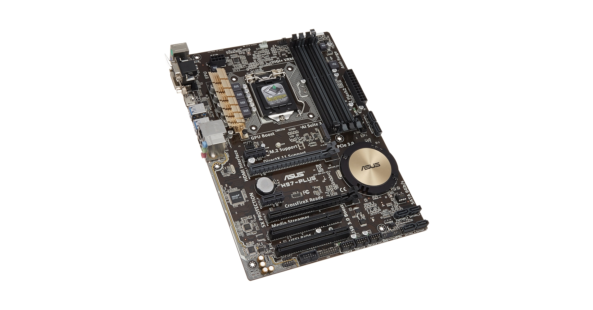 Amazon.com: Asus H97-PLUS HDMI, SATA 6Gb/s, USB 3.0 ATX DDR3