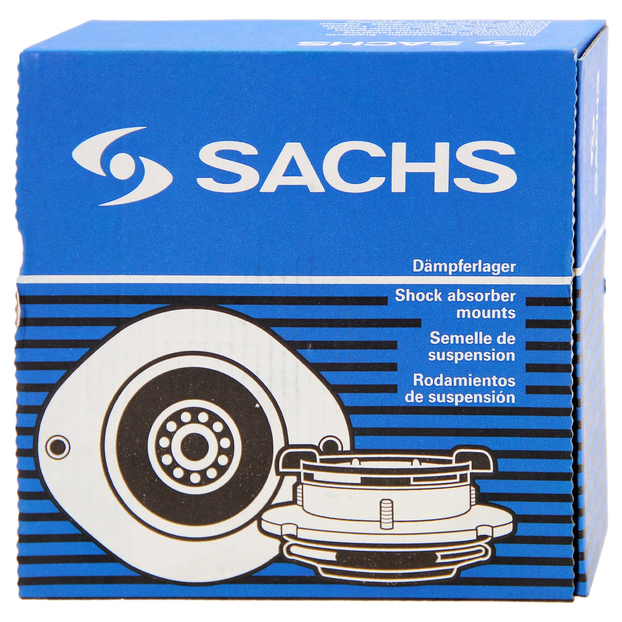 SACHS 802 251 Copela de amortiguador Eje delantero, izquierda Eje delantero, derecha Compatible con MERCEDES-BENZ Clase C Sedán W203 Clase C T-modell S203 CLK Descapotable A209 CLK C209