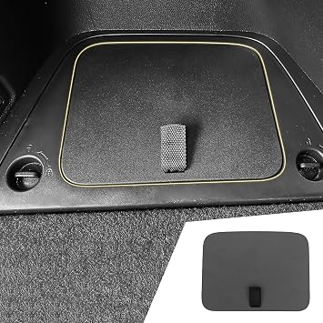 Rear Trunk Organizer Cover for 2023 2024 2025 2026 Honda Pilot | Trunk Organizer Storage Bin Lid Left Driver Trunk Side Storage Box Cover Protector Black 7&8 Seats Pilot Accessories
