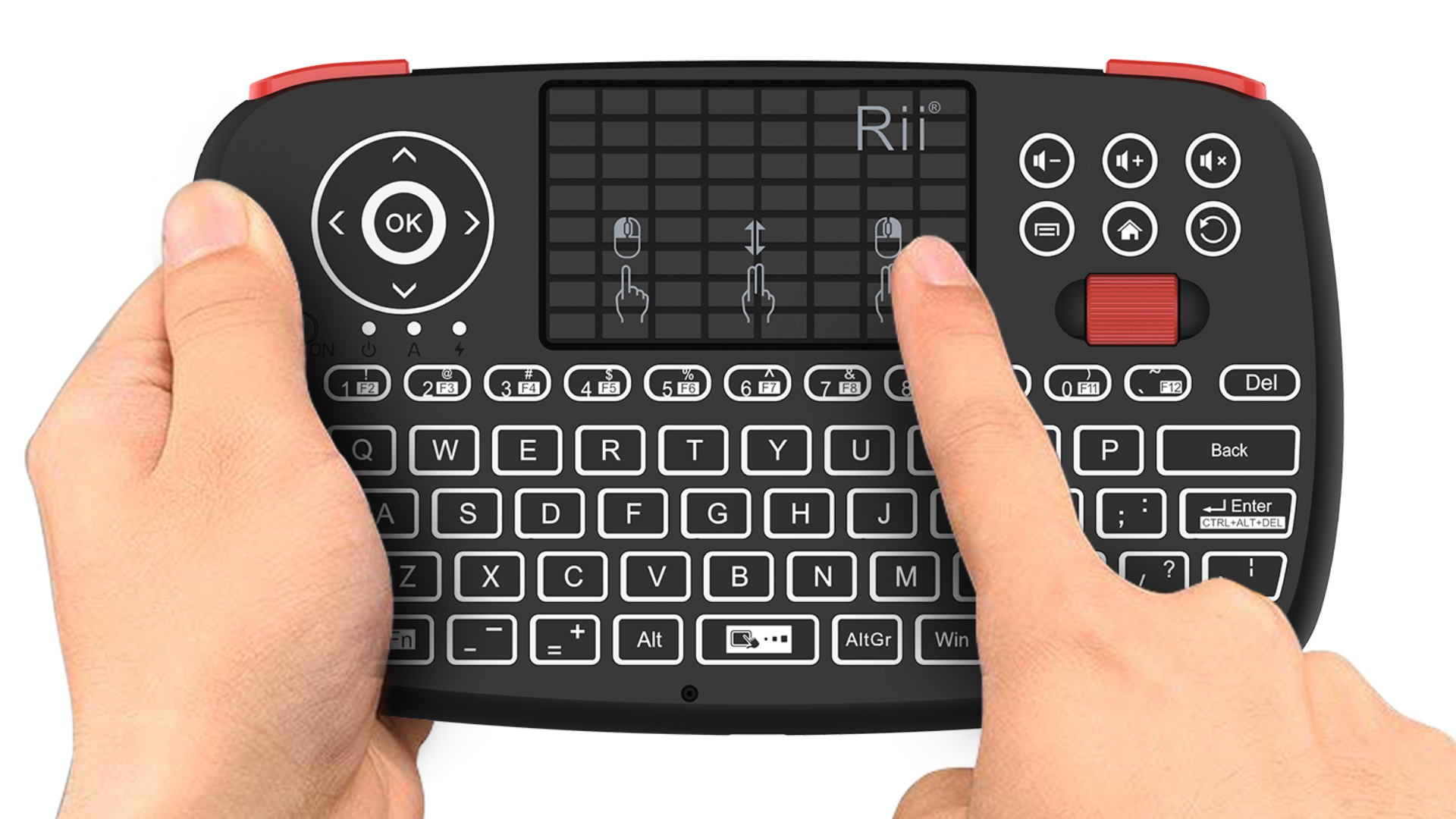Mini Wireless Keyboard Rii Bluetooth Keyboard With Touchpad ...