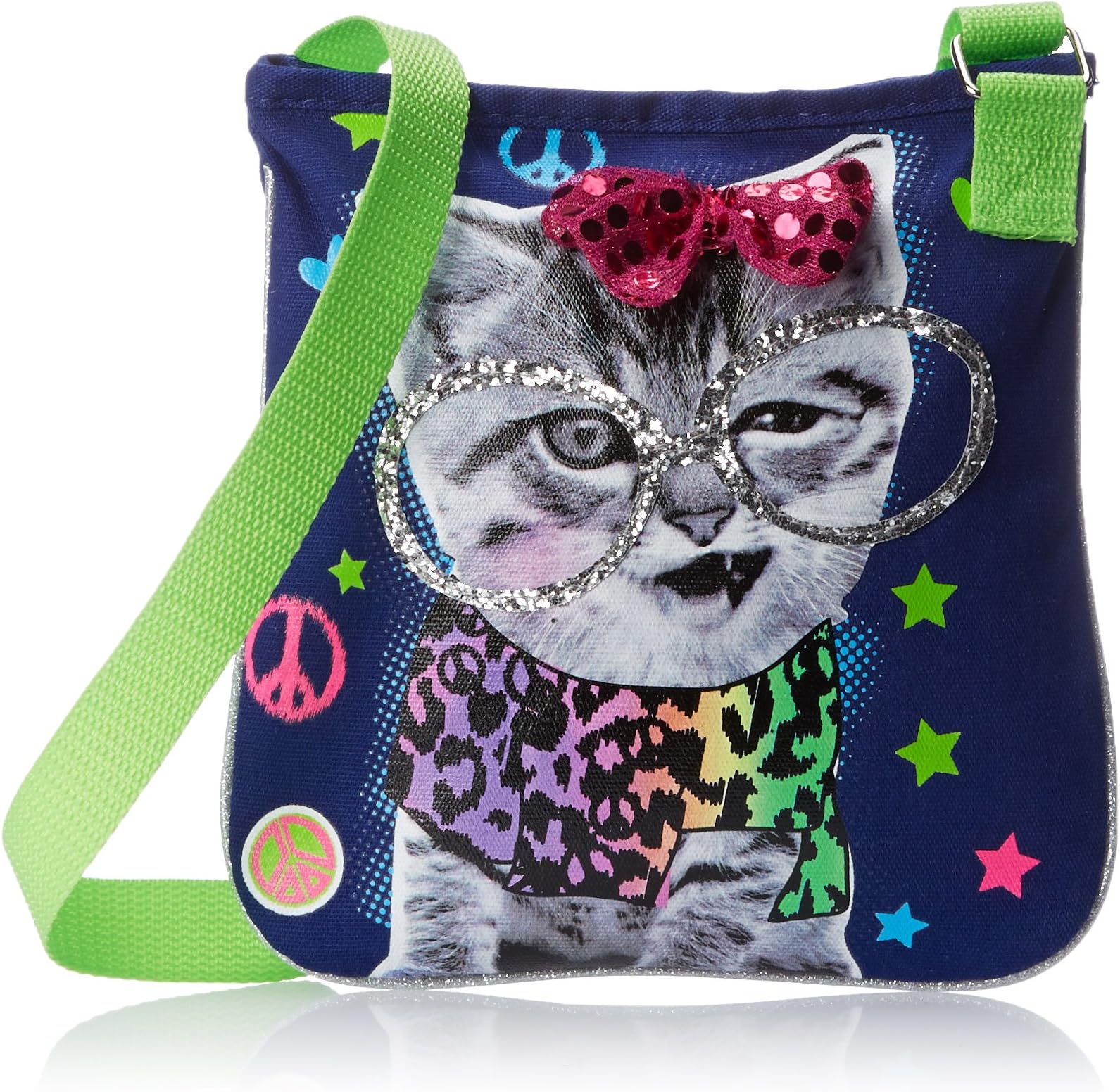 Accessories 22 Girls' Cool Kitty Photo Real Crossbody Bag