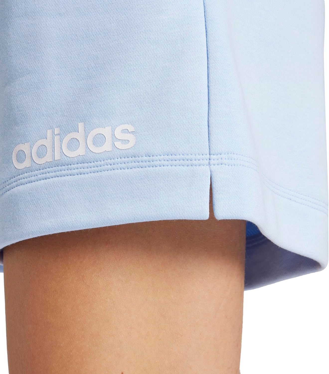 adidas Womens Essentials Linear French Terry Shorts