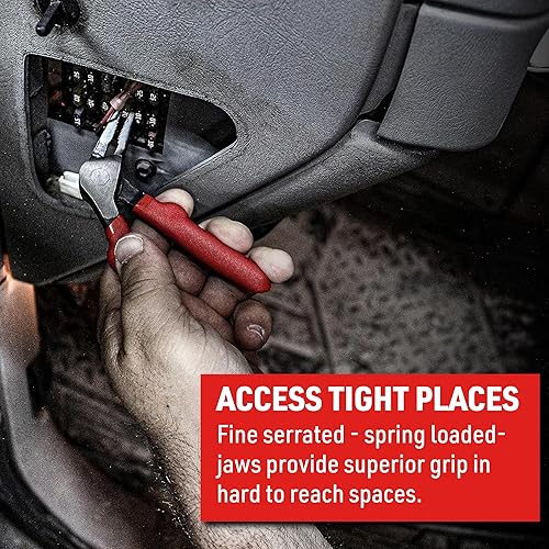 Miniatura 4 de E-Z Red kwp2 Juego de alicates Kiwi - Incluye un alicate de punta corta 6" y un alicate de punta larga de 8"