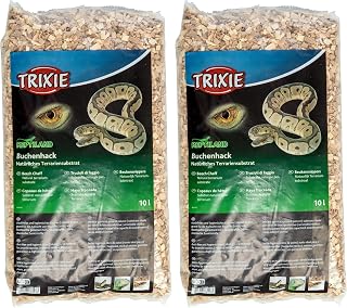 TRIXIE Paglia di faggio, Substrato Naturale, 10 Litri (Confezione da 2)