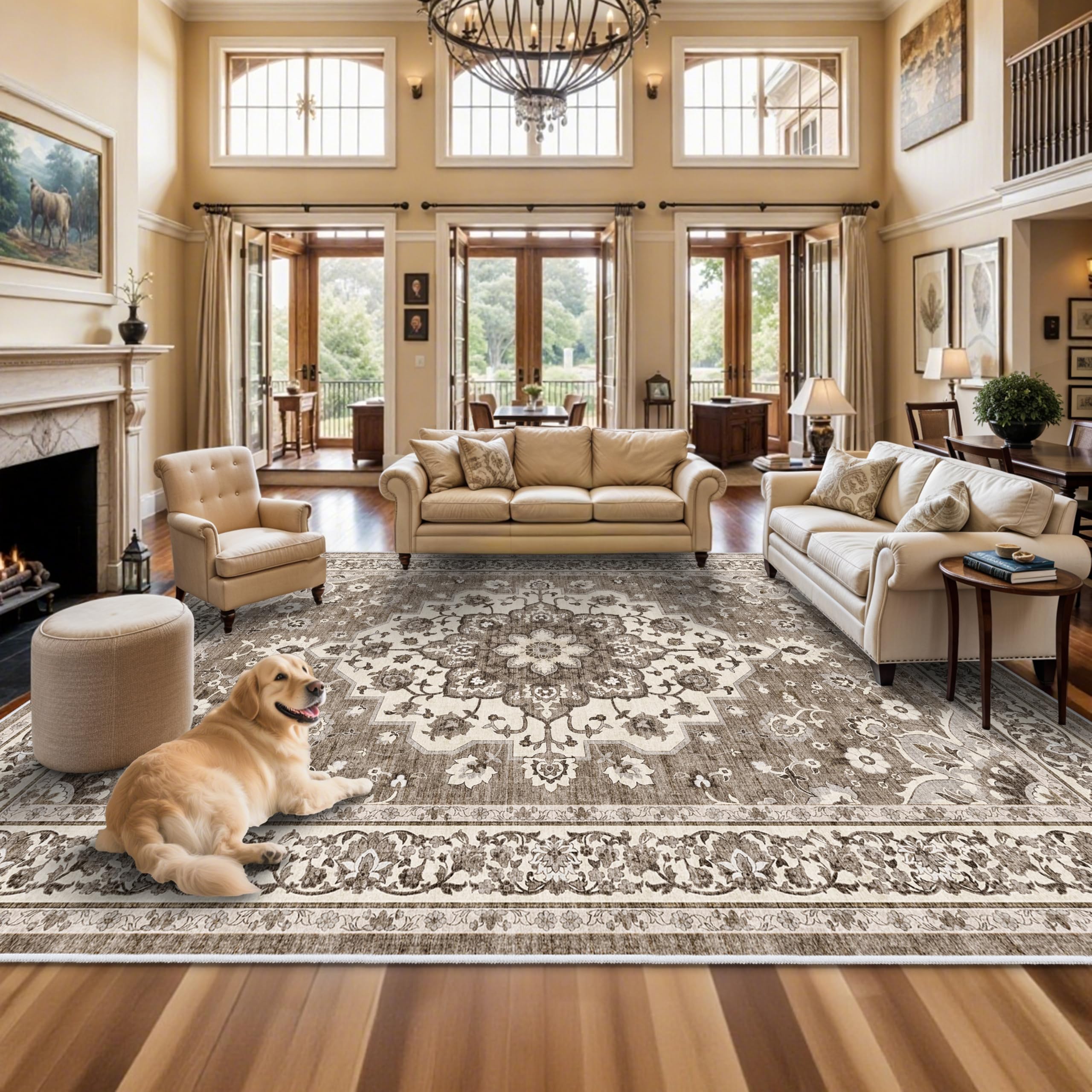 Photo 1 of TOPRUUG Washable 12'x18' Area Rug