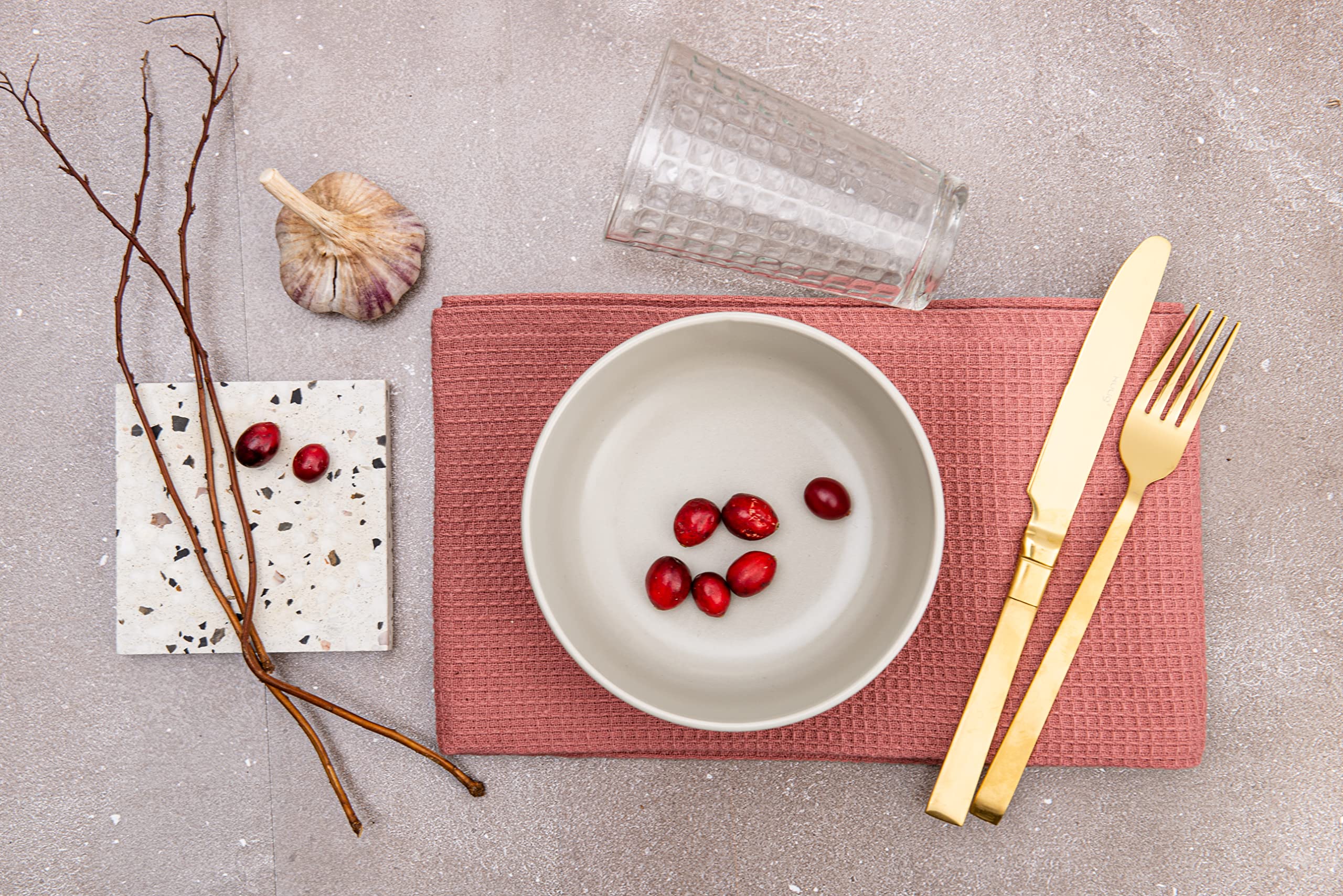 Servizio Piatti 18 Pezzi Konsimo Victo - Ceramica Elegante Per 6 Persone - Foto 11