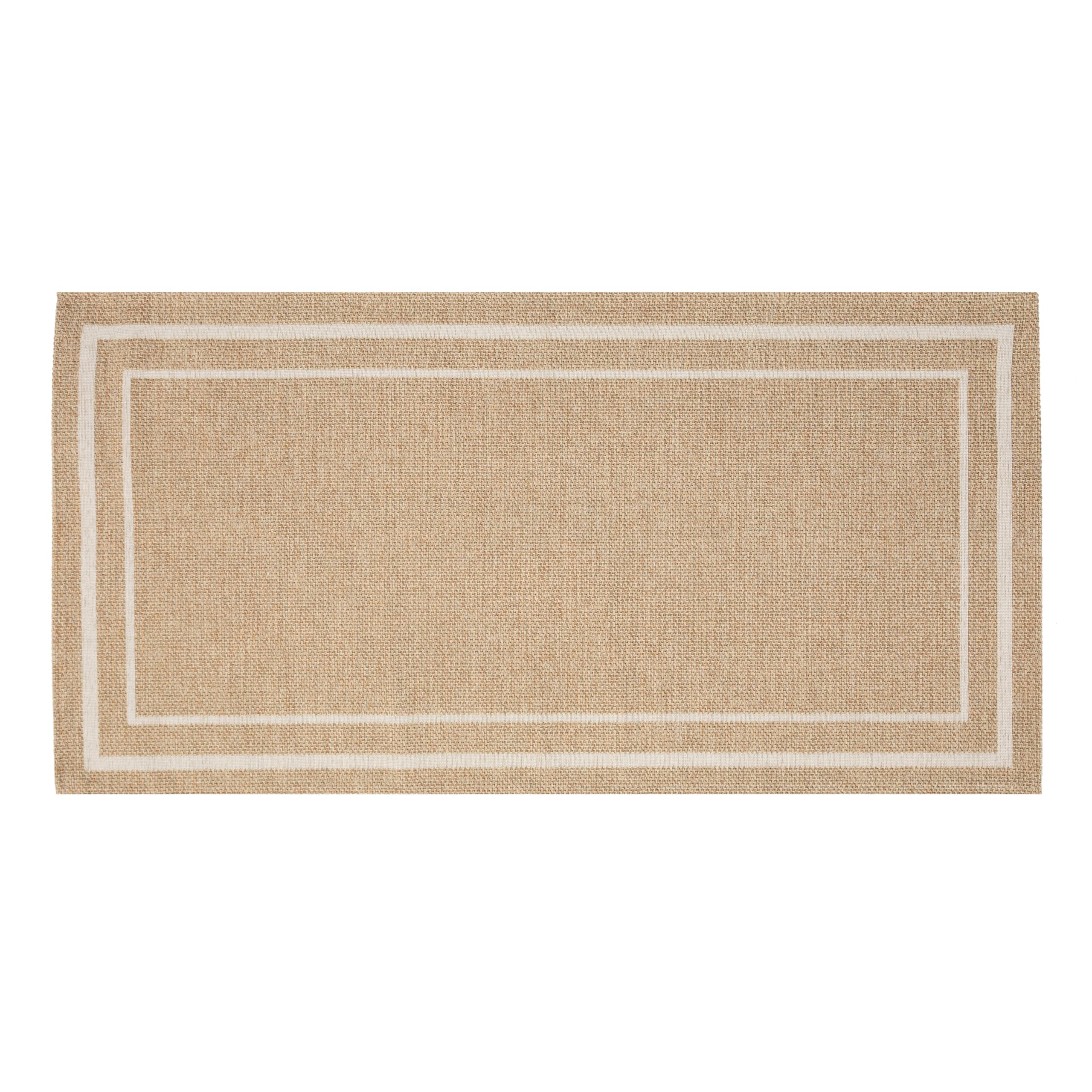 Katerini Kilim Bordürlü Açık Bej 80X150