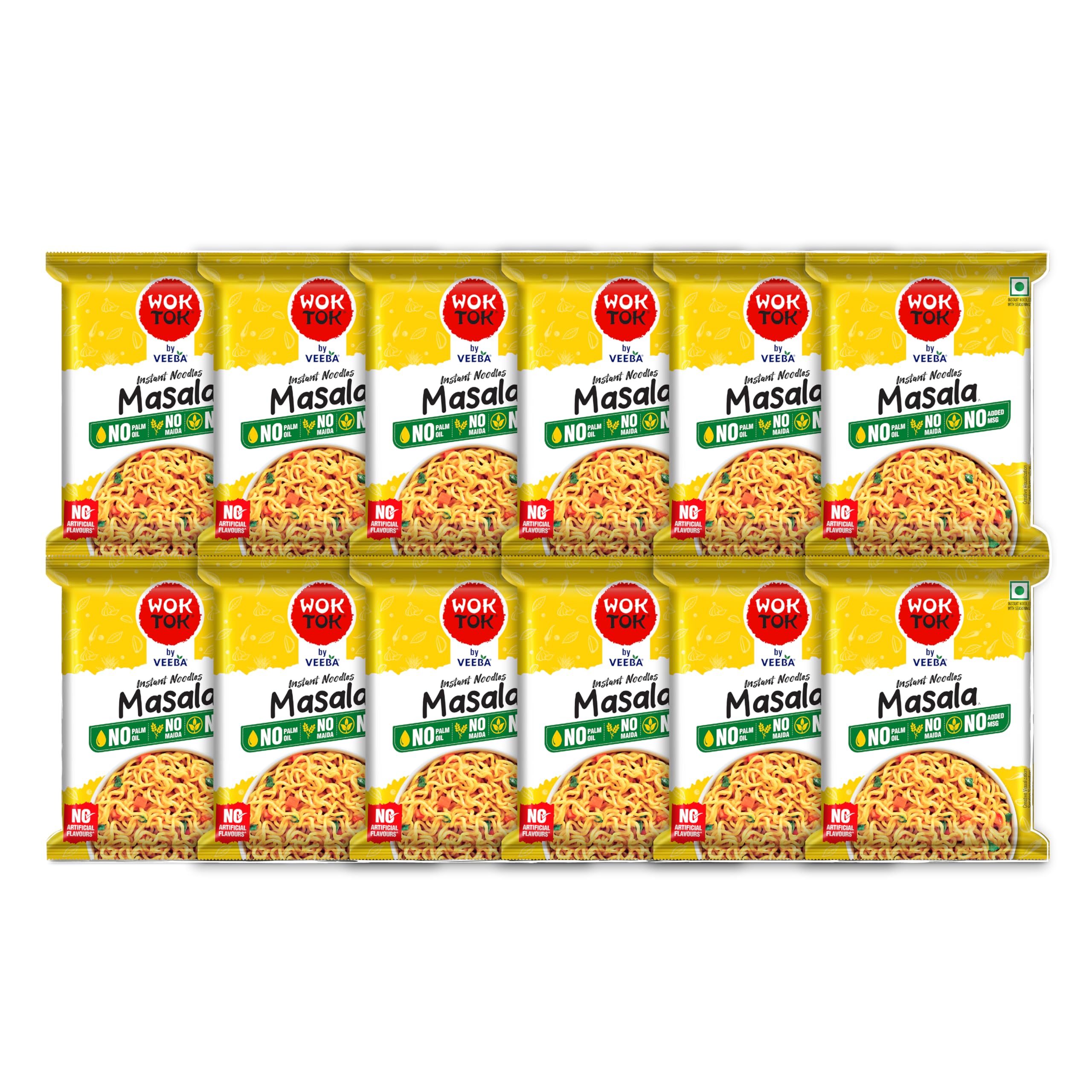 Wok Tok Instant Noodles Masala 66g (Pack of 12)-image-21