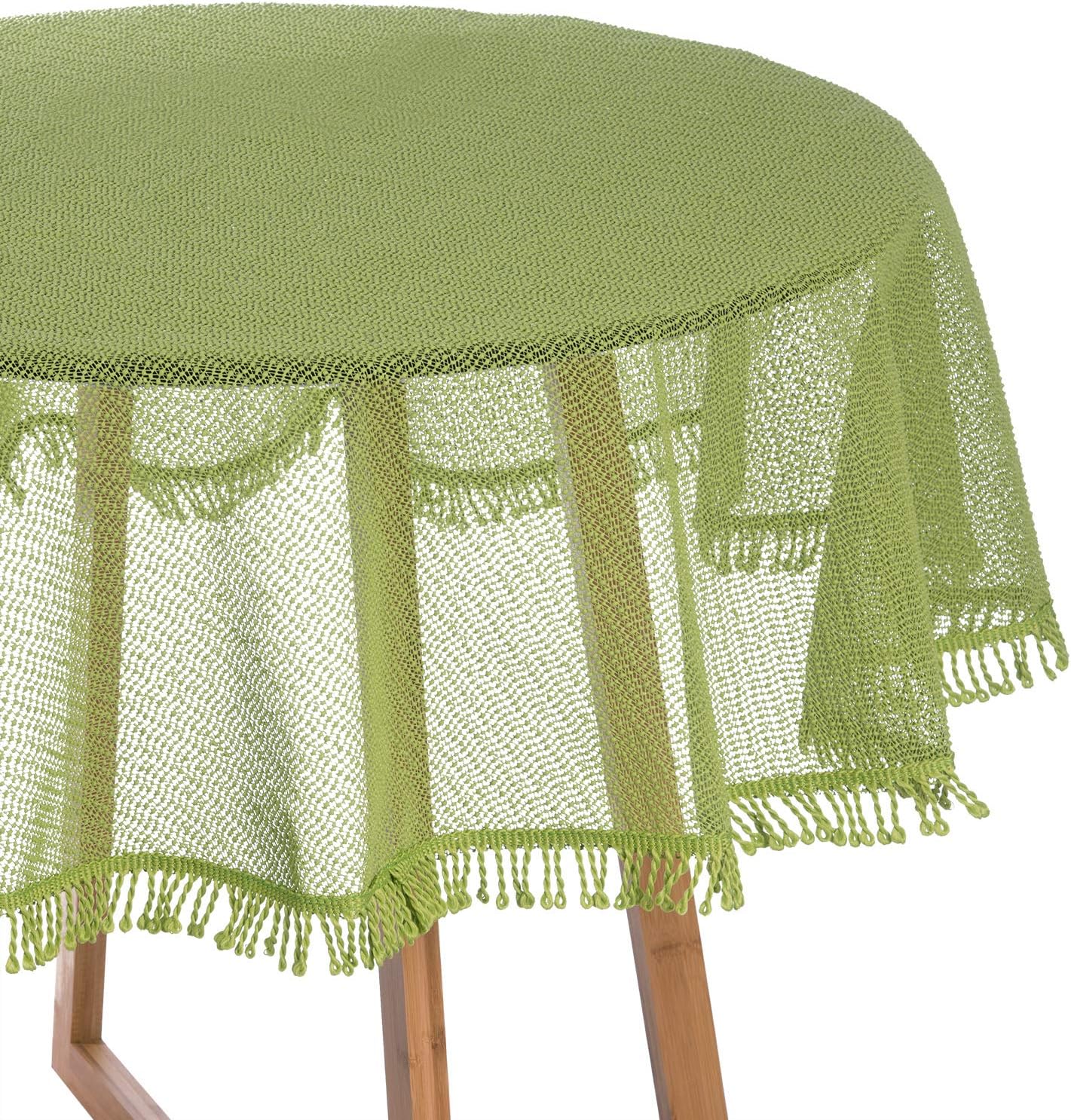 Gartentischdecke Aus Weichschaum - Rutschfest & Wetterfest In 7 Farben, 140cm Rund